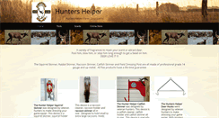 Desktop Screenshot of huntershelper.com